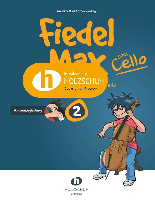 Fiedel Max goes Cello 2 Klavierbegleitung